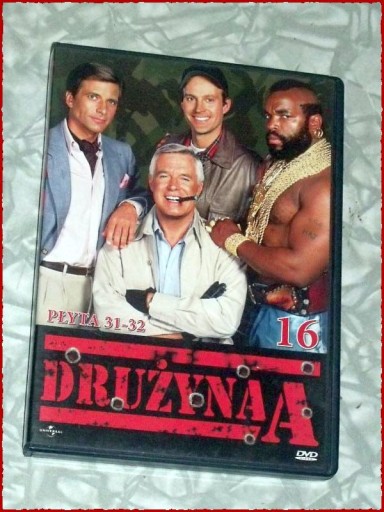 Zdjęcie oferty: DRUŻYNA A ,,, Box 16 ,,, płyta 31 i 32  ,,, 4 Odcinki