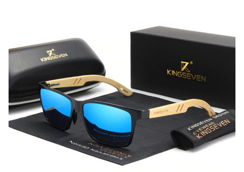 Zdjęcie oferty: OKULARY PRZECIWSŁONECZNE KINGSEVEN UV400 Drewniane