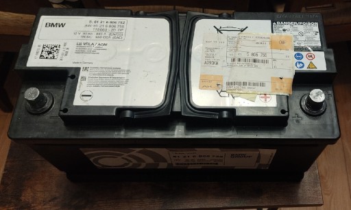 Zdjęcie oferty: BMW AKUMULATOR AGM 92AH 850A 2020 ROK  6806752 