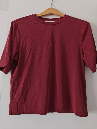 Zdjęcie oferty: Reserved t-shirt koszulka bordowa S z modalem t-shirt