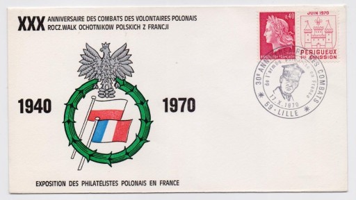 Zdjęcie oferty: POLONIK - gen. W. Sikorski - Francja 1970 rok
