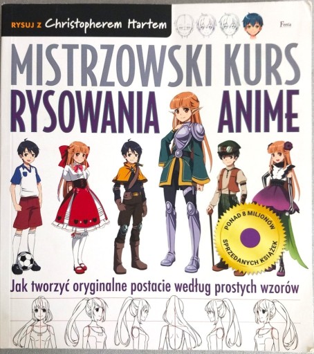 Zdjęcie oferty: Mistrzowski kurs rysowania anime