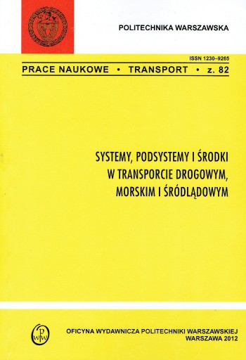 Zdjęcie oferty: Systemy w transporcie drogowym morskim śródlądowym