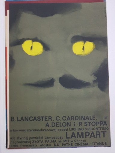 Zdjęcie oferty: LAMPART Oryginalny Plakat Filmowy W. Świerzy 1965
