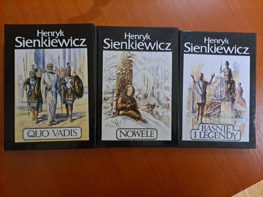 Zdjęcie oferty: Quo vadis, Baśnie i legendy, Nowele Sienkiewicz