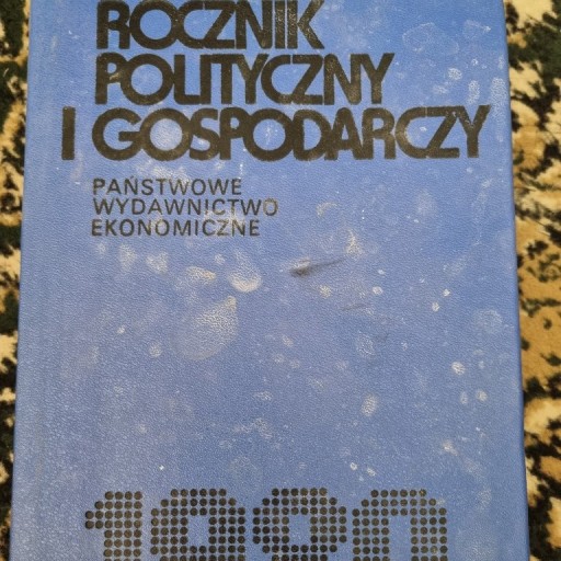 Zdjęcie oferty: Rocznik polityczny i gospodarczy 1980