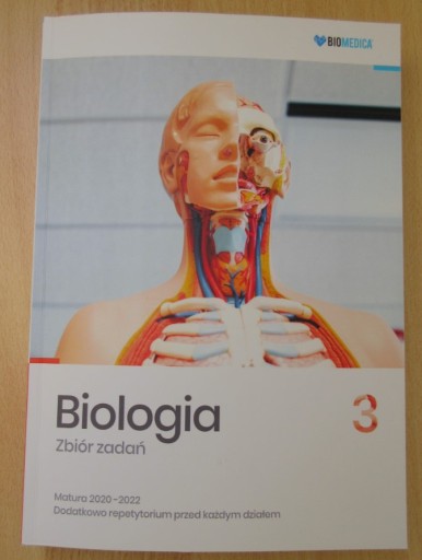 Zdjęcie oferty: Biologia Zbiór zadań Tom 3 Matura 2020-2022