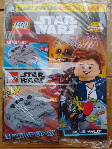 Zdjęcie oferty: Magazyn gazetka Lego Star Wars Millenium Falcon 
