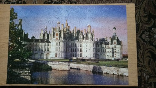 Zdjęcie oferty: Puzzle 1000, zamek Chambord. 