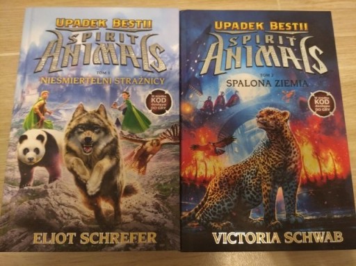 Zdjęcie oferty: SPIRIT ANIMALS UPADEK BESTII CZ. 1 I 2