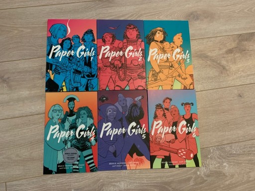 Zdjęcie oferty: Paper Girls 1 - 6 Komplet  Brian K Vaughan