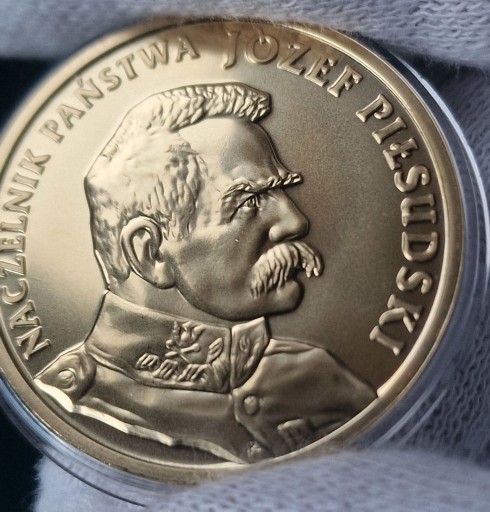 Zdjęcie oferty: Medal Naczelnik Państwa Józef Piłsudski 100 Roczni