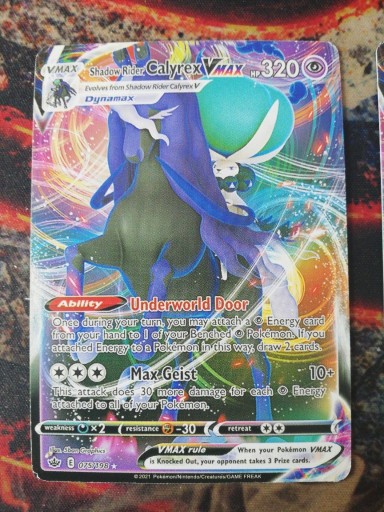 Zdjęcie oferty: Pokemon ShadowRider CalyrexVmax za 2