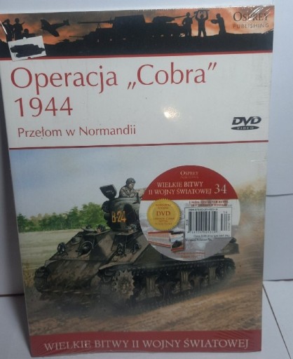 Zdjęcie oferty: Wielkie bitwy II WŚ. Operacja  "Cobra" 1944