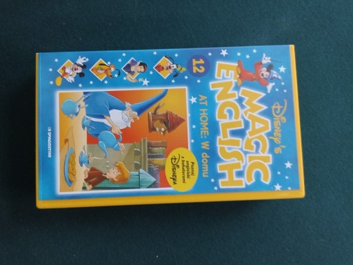 Zdjęcie oferty: VHS Disney Magic English 12 At Home 