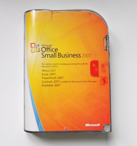 Zdjęcie oferty: Microsoft Office Small Business 2007
