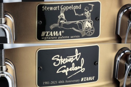 Zdjęcie oferty: Stewart Copeland Signature Snare Drum 40th Anniver