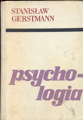 Zdjęcie oferty: Psychologia -  St. Gertsmann