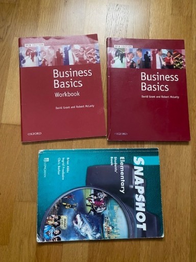 Zdjęcie oferty: Książki do angielskiego Business Basics, Snapshot