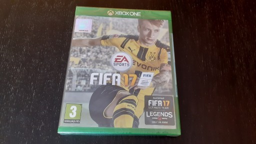 Zdjęcie oferty: FIFA 17 XBOX ONE XBOX SERIES X. NOWA! FOLIA!