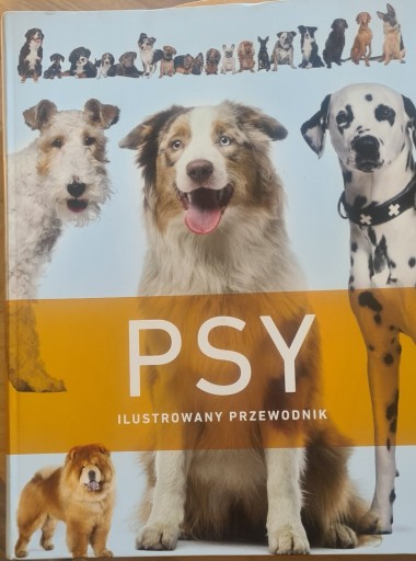 Zdjęcie oferty: Książka "PSY" - ILUSTROWANY PRZEWODNIK