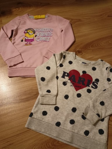 Zdjęcie oferty: Bluzy dziewczęce 98/104