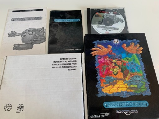 Zdjęcie oferty: Amiga CD32 Benefactor Big Box Gra CD