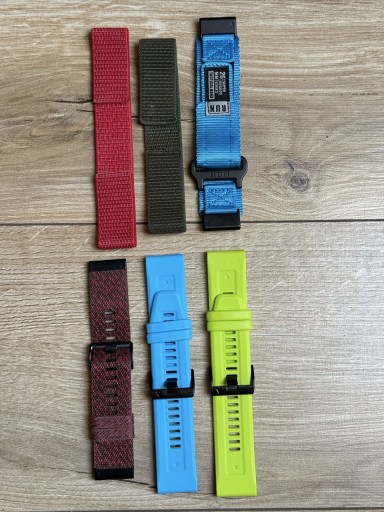 Zdjęcie oferty: 6 pasków Garmin QucikFit26