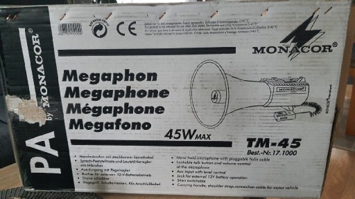 Zdjęcie oferty: Megafon TM-45 45 wat