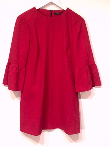 Zdjęcie oferty: Zara sukienka, różowa, oversize luźny krój rozm M