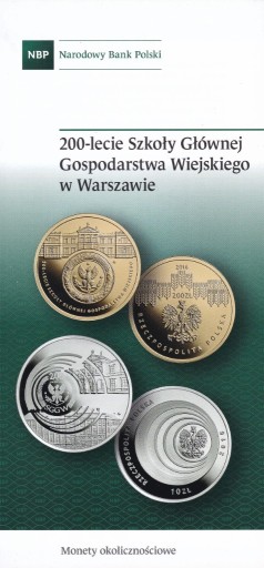 Zdjęcie oferty: Folder 2016 - 200-lecie SGGW w Warszawie