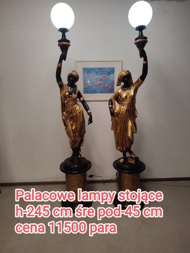 Zdjęcie oferty: Lampy stojące palacowe