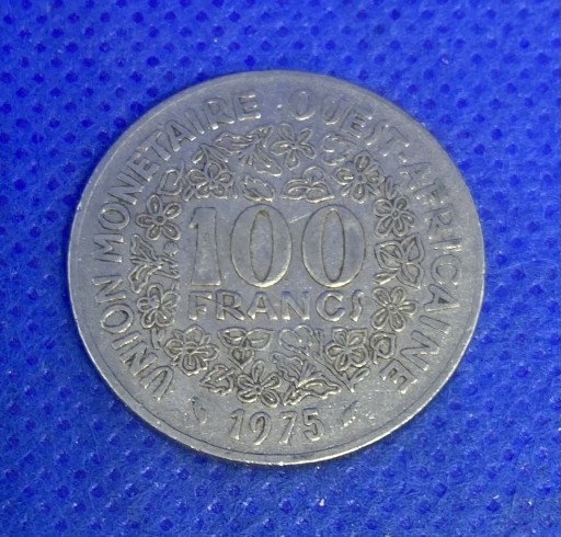 Zdjęcie oferty: Afryka Zachodnia - 100 francs 1975