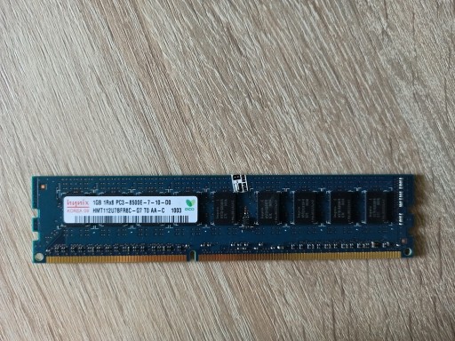 Zdjęcie oferty: RAM DDR3 1GB ECC PC3-8500E serwer, stacja robocza