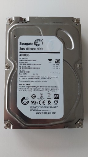 Zdjęcie oferty: Dysk twardy Seagate ST4000VX000 4TB