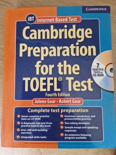 Zdjęcie oferty: Cambridge Preparation for TOEFL Test