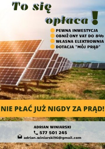 Zdjęcie oferty: Fotowoltaika