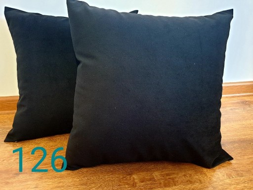 Zdjęcie oferty: C126 poszewki na poduszki 45x45 czarna casablanca 