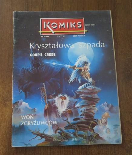 Zdjęcie oferty: Kryształowa szpada - Woń zgryźliwców wydanie 1