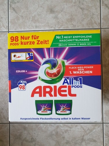 Zdjęcie oferty: Niemieckie Kapsułki do prania Ariel 98 sztuk