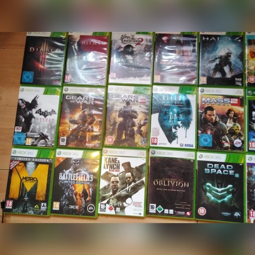 Zdjęcie oferty: Szpedam gry na Xbox 360. 33 sztuki 