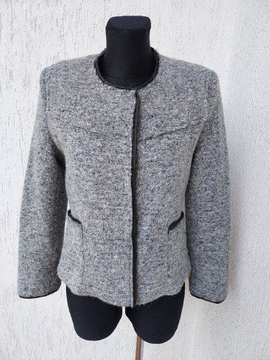 Zdjęcie oferty: Żakiet, marynarka z wełną w roz M/L. 