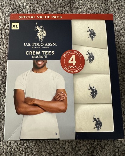 Zdjęcie oferty: 4 Pack T-shirt U.S. Polo Assn. rozm. XL