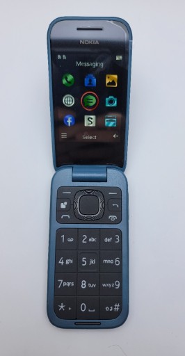 Zdjęcie oferty: Telefon Nokia 2660 Flip  4G Dual 128 MB 48MB RAM niebieski