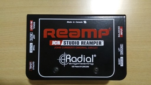 Zdjęcie oferty: Radial Engineering REAMP JCR Studio Reamper