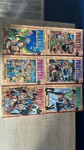 Zdjęcie oferty: Manga Fairy Tail tom 1-6