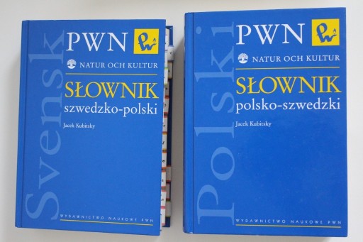 Zdjęcie oferty: Kubitsky Słownik polsko-szwedzki szwedzko-polski