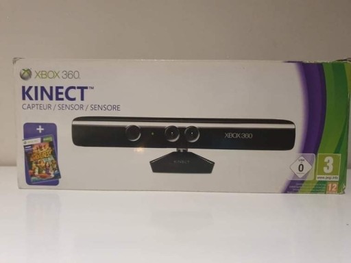 Zdjęcie oferty: Kinect Sensor XBOX 360 zasilacz, 2 gry