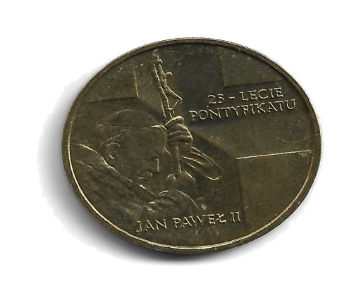 Zdjęcie oferty: 2 zł. PONTYFIKAT JP II - MENNICZA  2003 r. NG.208.