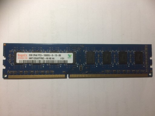 Zdjęcie oferty: Pamięć RAM Hynix 2GB DDR3 1333MHz PC3-10600U